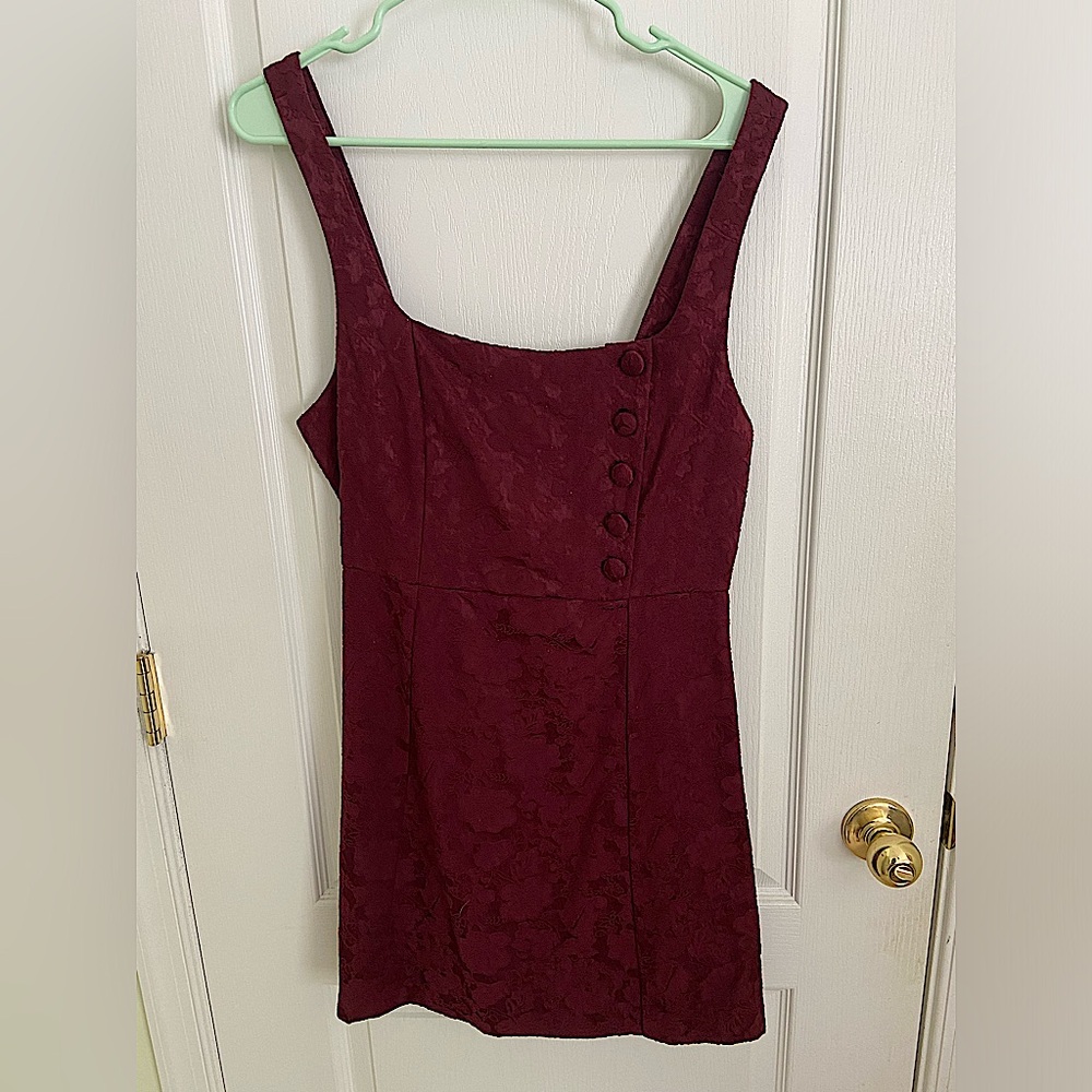 Urban outfitters red Lacey dress